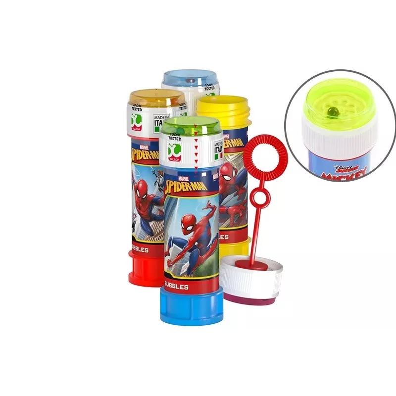Bolle di sapone 60 ml Spiderman display 36 pezzi