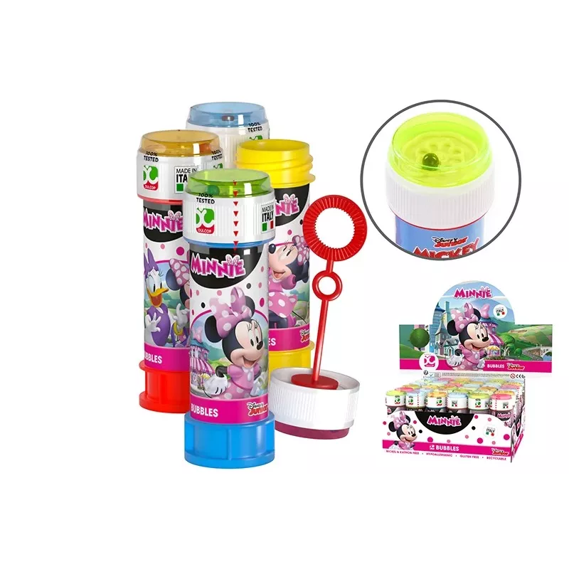 Bolle di sapone 60 ml Minnie display 36 pezzi