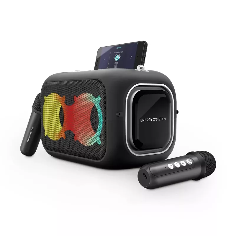 Altoparlante stereo portatile Energy Sistem KaraokeStar nero