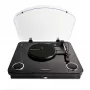 Giradischi audio a trasmissione a cinghia Energy Sistem BlackSpin nero trasparente 33 45 78 giri/min