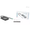 Docking station ITEC i-tec USB-C Metal Nano 3x Display (DP, HDMI, VGA) con Power Delivery 100 W, 4x USB-A, Gigabit Ethernet