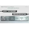Docking station ITEC i-tec USB-C Metal Nano 3x Display (DP, HDMI, VGA) con Power Delivery 100 W, 4x USB-A, Gigabit Ethernet