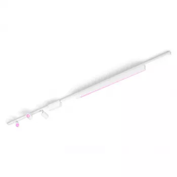 Kit illuminazione smart da soffitto Philips Hue Perifo lineare (3 faretti orientabili, 1 barra luminosa) Bluetooth, bianco, 220–240 V, lampadine 24 V