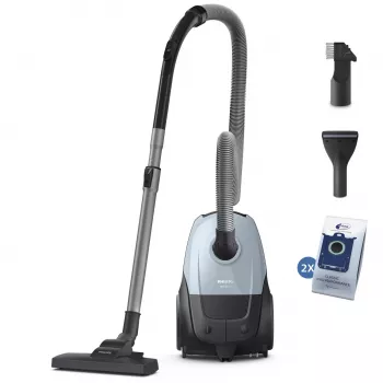 Aspirapolvere a traino Philips 2000 series XD1142/10 — 800 W, sacchetto 3 L, filtro HEPA, pulizia a secco