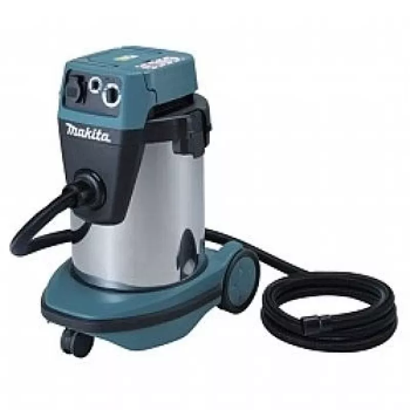 Makita VC3210LX1 Aspirapolvere blu, argento