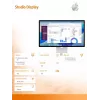 Apple Studio Display Monitor (vetro standard) con supporto inclinabile e regolabile in altezza