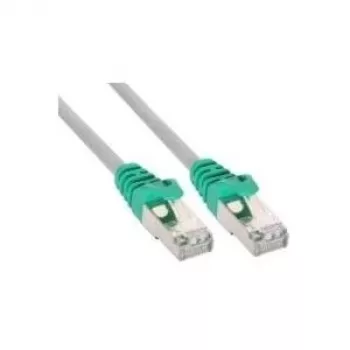 Cavo patch crossover InLine Cat5e SF/UTP (S-FTP) RJ-45–RJ-45 0,25 m, grigio
