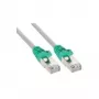 Cavo patch crossover InLine Cat5e SF/UTP (S-FTP) RJ-45–RJ-45 0,25 m, grigio