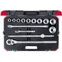 Set di chiavi a bussola Gedore R78004014 altezza 75 mm