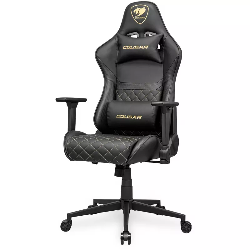 Sedia da gaming universale COUGAR Gaming ARMOR ONE V2 seduta imbottita nero oro