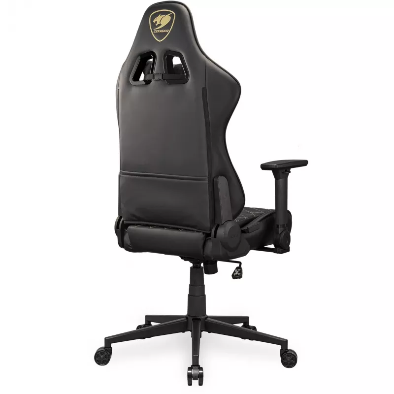 Sedia da gaming universale COUGAR Gaming ARMOR ONE V2 seduta imbottita nero oro