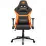 Sedia da gaming universale COUGAR Gaming Armor One V2 F seduta imbottita nero arancione