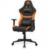 Sedia da gaming universale COUGAR Gaming Armor One V2 F seduta imbottita nero arancione