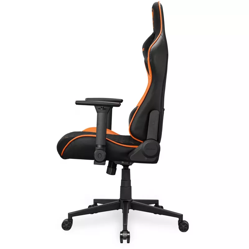 Sedia da gaming universale COUGAR Gaming Armor One V2 F seduta imbottita nero arancione