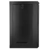 Extralink Lite 12U 530X400 Armadio rack a parete nero con ripiano