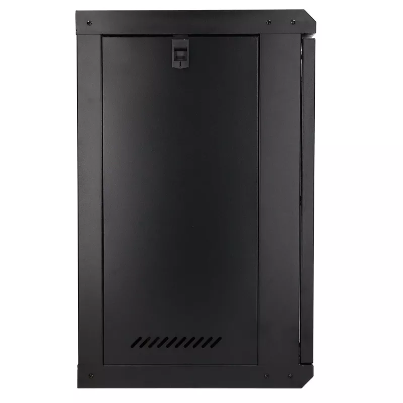 Extralink Lite 12U 530X400 Armadio rack a parete nero con ripiano