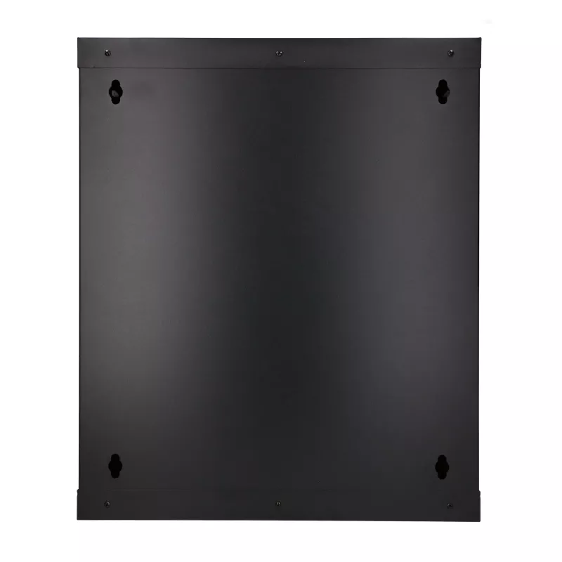 Extralink Lite 12U 530X400 Armadio rack a parete nero con ripiano