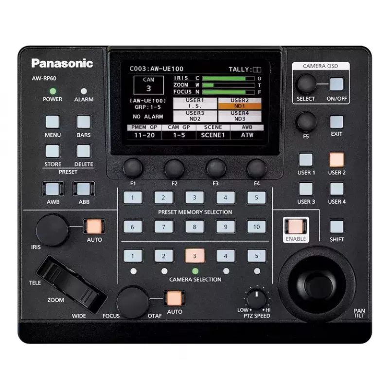 Telecomando via cavo per telecamera Panasonic AW-RP60GJ