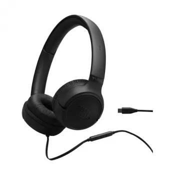 Cuffie con filo JBL Tune 530C USB-C — cuffie over-ear, 20–40000 Hz, nero