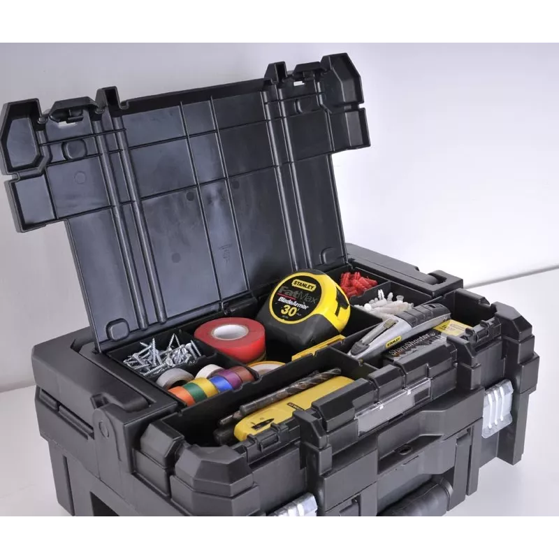 Stanley FMST1-71966 TSTAK II Modulo, cassetta per elettroutensili con schiuma