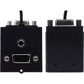 Modulo presa VGA + RCA Bachmann 917.058 connessione audio-video