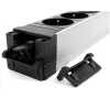 Ciabatta multipresa Bachmann STEP ALU 1x USB 1x Custom-Modul 2x presa