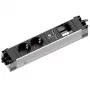 Ciabatta multipresa Bachmann STEP ALU 1x USB 1x Custom-Modul 2x presa