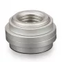 Thermal Grizzly DeltaMate Pass Through – raccordo per raffreddamento a liquido, nichel opaco, 1 pz. (TG-DM-FIT-0216)