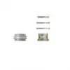 Thermal Grizzly DeltaMate Pass Through – raccordo per raffreddamento a liquido, nichel opaco, 1 pz. (TG-DM-FIT-0216)