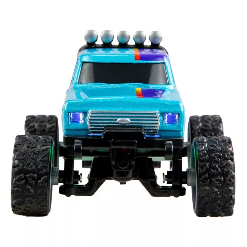 RC Monster Truck Amewi DieCast 1:64 RTR blu – pressofusione scala 1:64, pronto all'uso