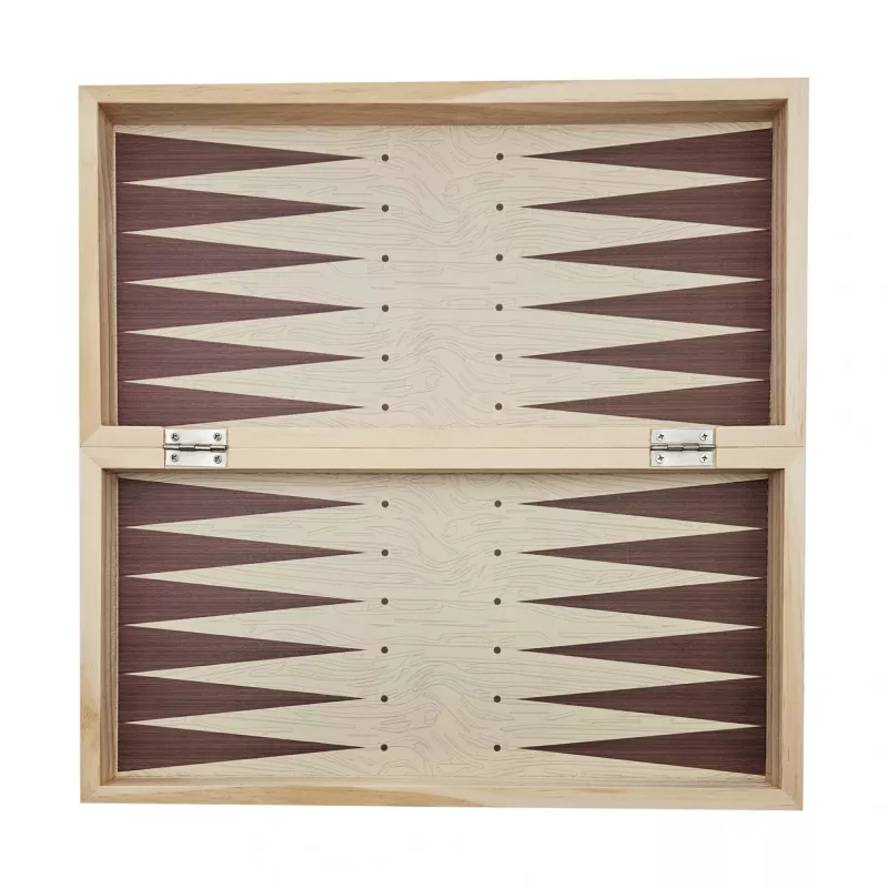 Extralink Giochi Scacchi in Legno 3W1 Dama + SCACCHI + Backgammon