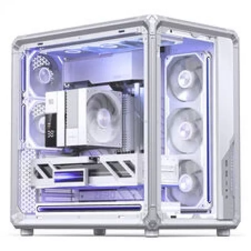 Case PC Jonsbo X400, Midi Tower, ATX, vetro temperato – bianco