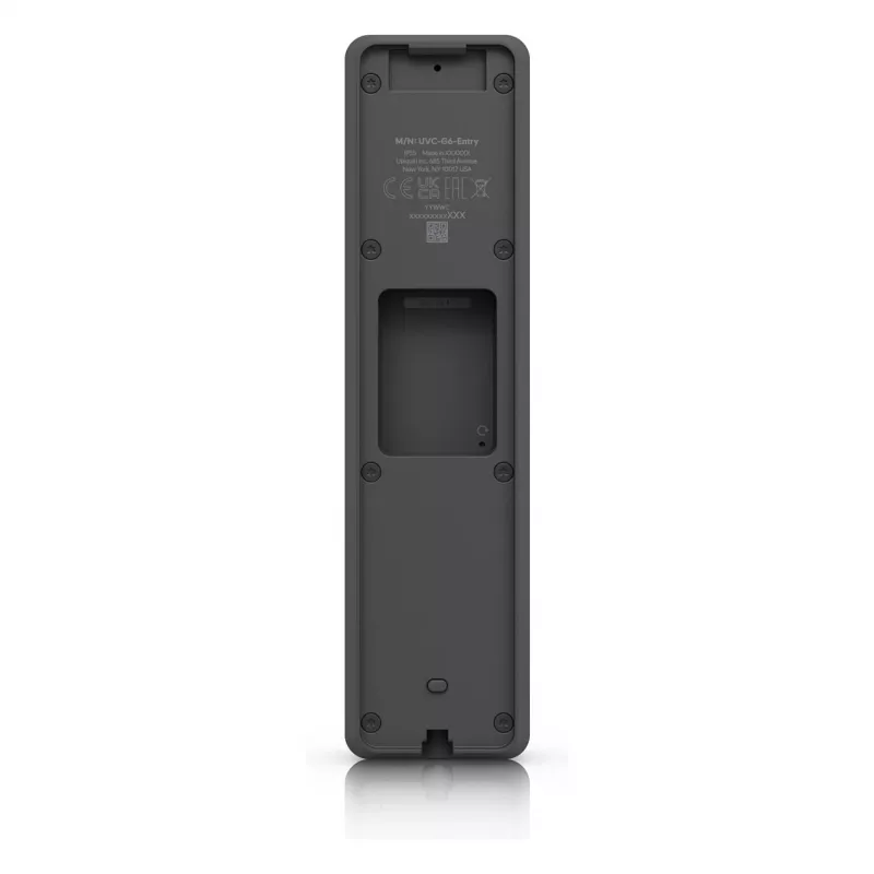 Ubiquiti UVC-G6-Entry campanello per esterni PoE+ con rilevamenti AI avanzati, audio bidirezionale, telecamera secondaria per pacchi e Access Reader integrato