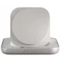 Caricabatterie magnetico wireless da comodino Zens ZESC20W/00 — bianco, ricarica wireless 15W compatibile MagSafe