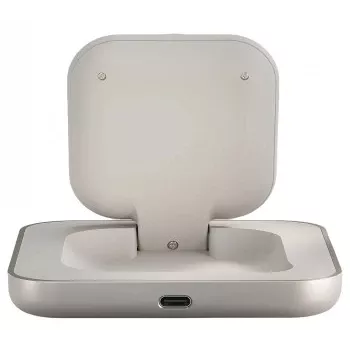 Caricabatterie magnetico wireless da comodino Zens ZESC20W/00 — bianco, ricarica wireless 15W compatibile MagSafe