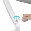 Supporto monitor GEMBIRD MA-DA2-06-W per schermi da 17–32 inch, montaggio a morsetto/binario da tavolo, bianco