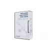 Supporto monitor GEMBIRD MA-DA2-06-W per schermi da 17–32 inch, montaggio a morsetto/binario da tavolo, bianco