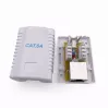 Presa di rete schermata da parete GEMBIRD 1×RJ45 categoria 6A FTP