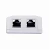 Presa di rete schermata da parete GEMBIRD 2×RJ45 Cat6A FTP
