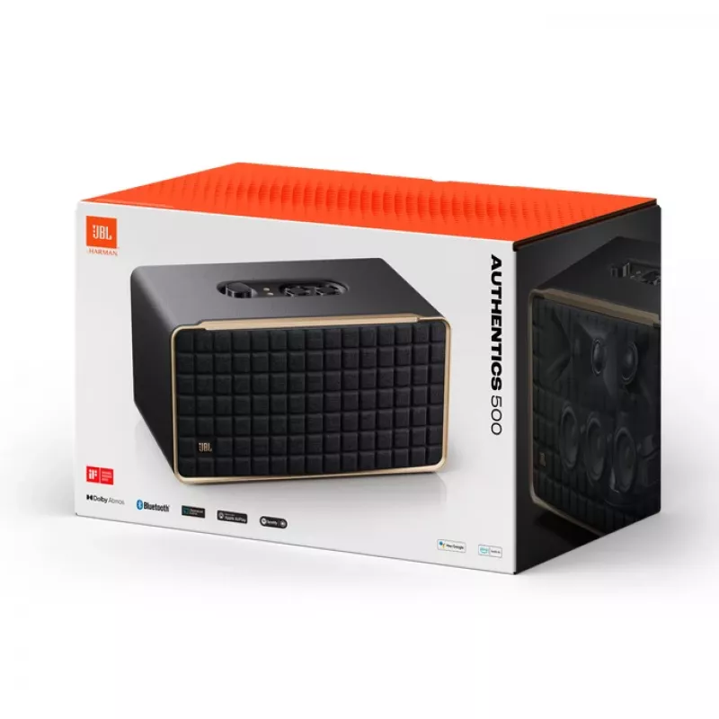 JBL Authentics 500 nero, oro 135 W