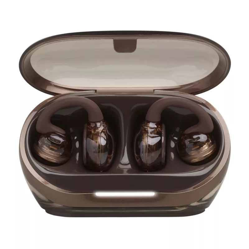JBL Soundgear Clips headset True Wireless Stereo (TWS) ad archetto chiamate/musica Bluetooth rame