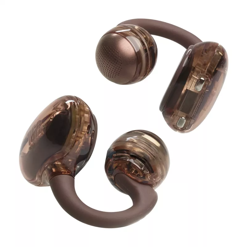 JBL Soundgear Clips headset True Wireless Stereo (TWS) ad archetto chiamate/musica Bluetooth rame