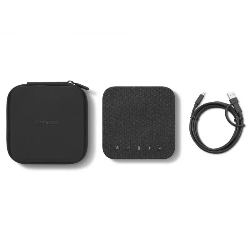 Lenovo auricolare vivavoce 4Y71Q47766 — PC Bluetooth, USB-C, batteria ricaricabile Li-Ion 4215 mAh, nero