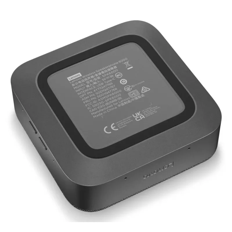 Lenovo auricolare vivavoce 4Y71Q47766 — PC Bluetooth, USB-C, batteria ricaricabile Li-Ion 4215 mAh, nero