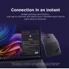 Mouse Bluetooth wireless ambidestro Lenovo 4Y51T62792 — LED IR, 4000 DPI, 7 tasti, rotella, grigio