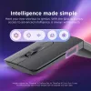Mouse Bluetooth wireless ambidestro Lenovo 4Y51T62792 — LED IR, 4000 DPI, 7 tasti, rotella, grigio