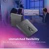 Mouse Bluetooth wireless ambidestro Lenovo 4Y51T62792 — LED IR, 4000 DPI, 7 tasti, rotella, grigio