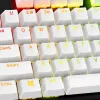 Set di tasti per tastiera, HP HyperX Full Key Set Keycaps, bianco, compatibile con HyperX e la maggior parte delle tastiere meccaniche