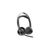 HP Poly Voyager Focus 2-M Cuffie USB-C-C Adattatore USB-C/A Poly+ 3 anni