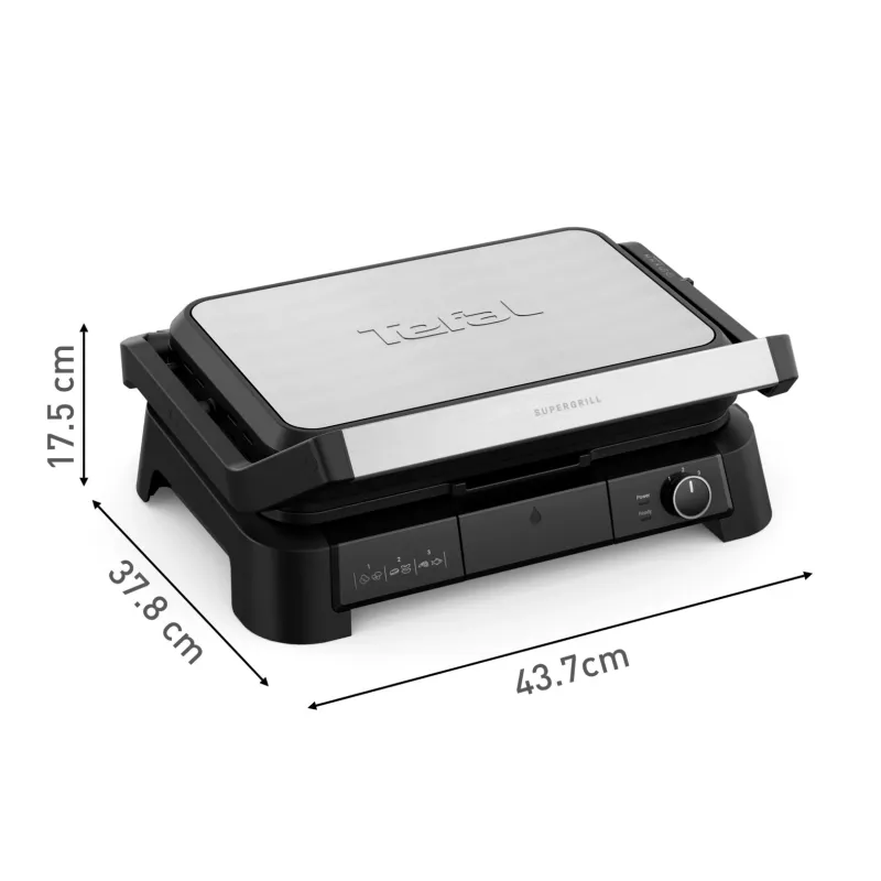 Tefal SuperGrill 3-in-1 XL GC520DE0 griglia elettrica